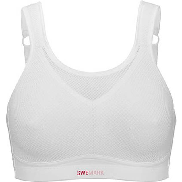 Swemark Magic High Support Sport Bra - White - C 80 * Kampanj *