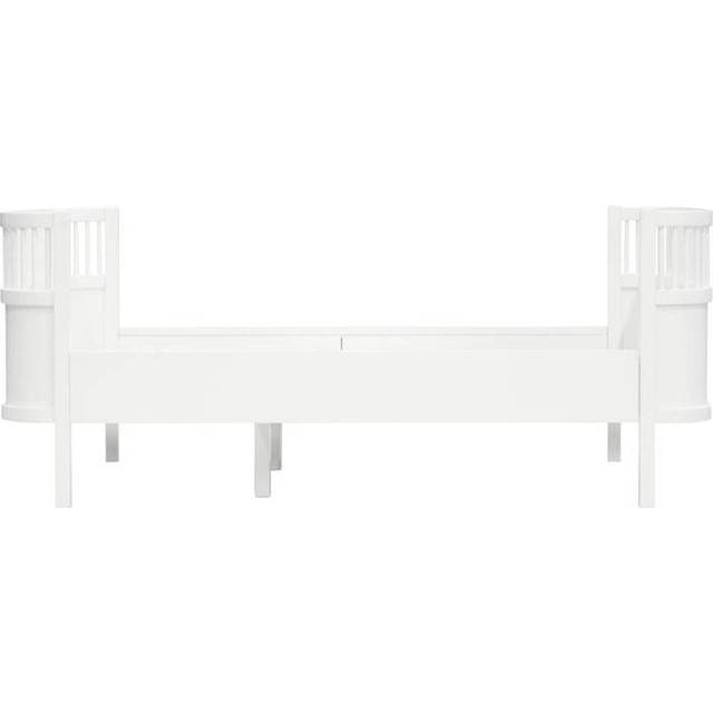 Sebra - Sebra Sengen, Junior & Grow - Barnsäng - Classic white - H70 x L165 x B94 cm