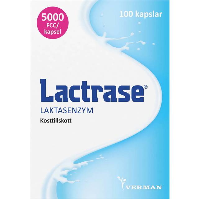 Lactrase - 100 kapslar