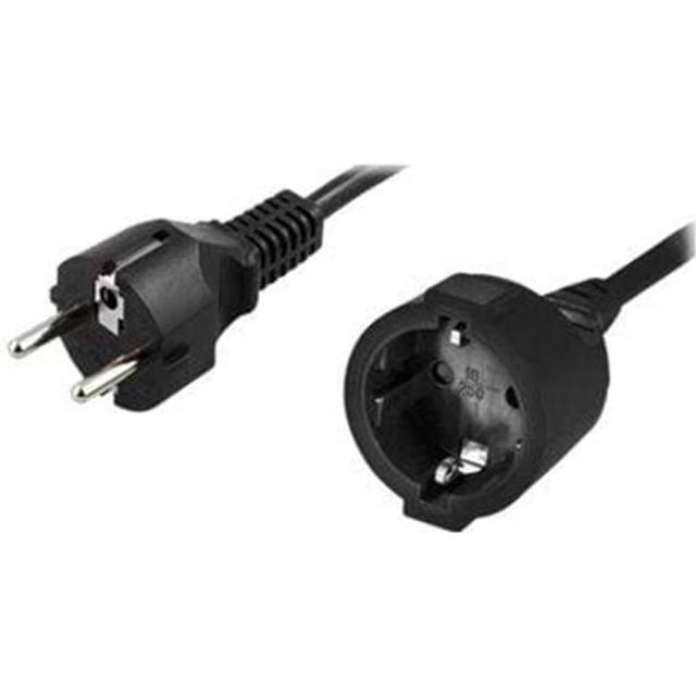 Förlängningskabel CEE 7/7 hane till CEE 7/4(Schuko) hona, 3m