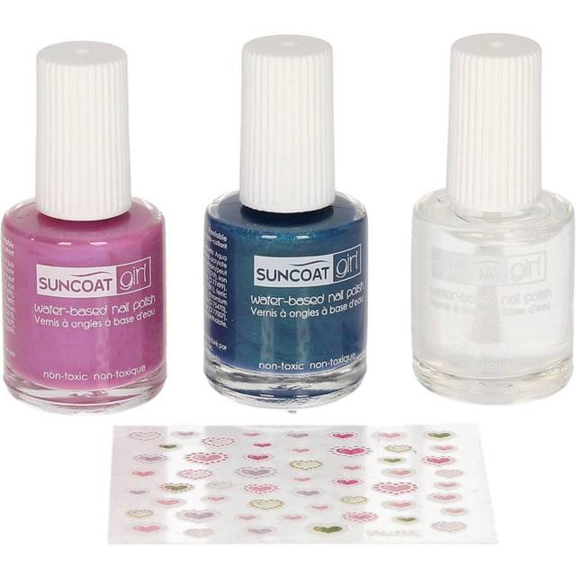 SuncoatGirl, Water-Based Nail Polish, Mermaid Princess, 4 Piece Kit