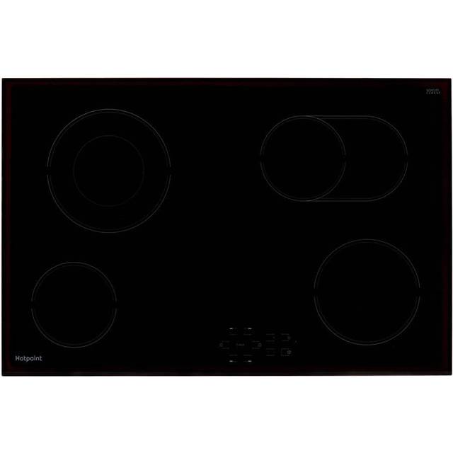 Hotpoint HR724BH 77cm Ceramic Hob - Black