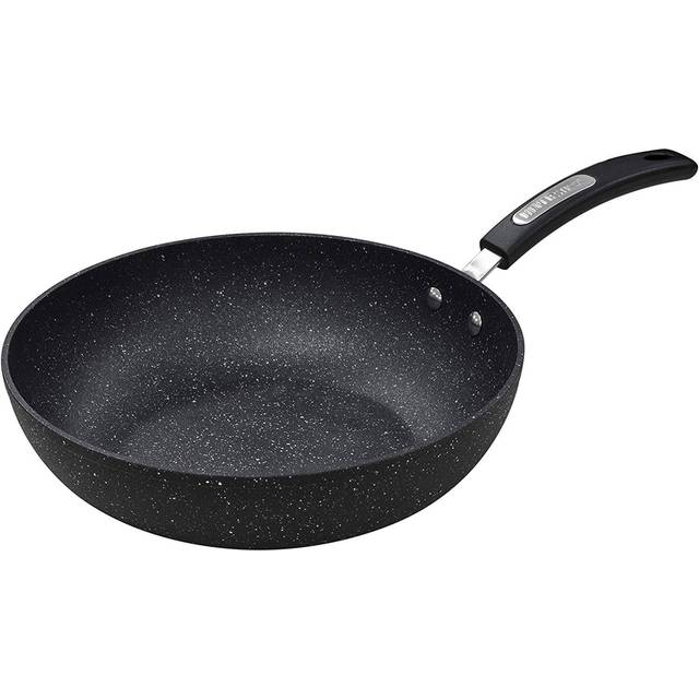 Scoville Neverstick Non-stick Aluminium Wok, 28cm - Black