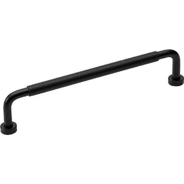 Beslag Design Handtag Lounge (Kulör: Svart/Svart läder Storlek: cc160)