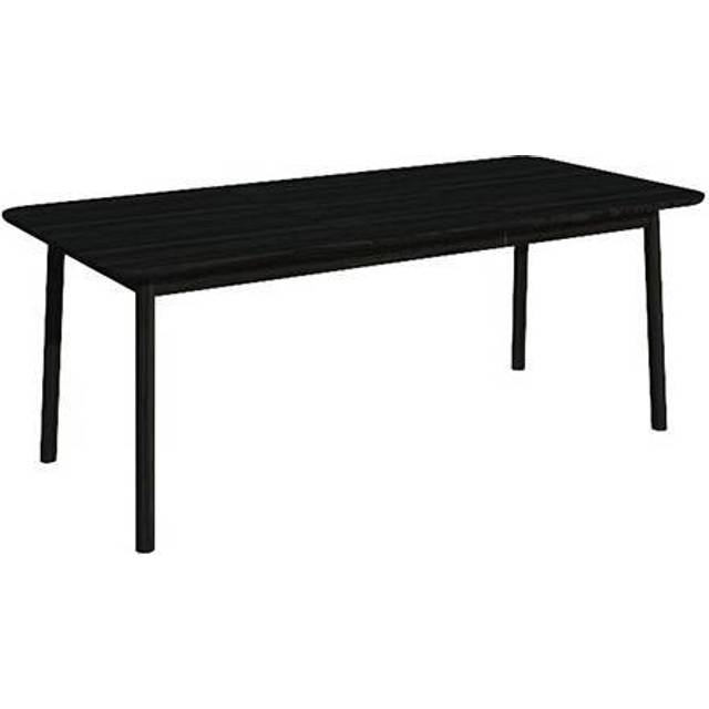 Matbord Zigzag 660WH-193 - Vitlackad björk
