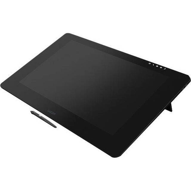 Wacom Cintiq Pro 24 Pen 4K Display/24 tums ritskärm med integrerat stativ, inklusive pennan Wacom Pro Pen 2 med pennhållare och reservspetsar/kompatibel med Windows och Apple