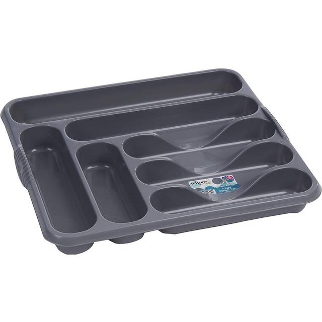 What More Homewares Cutlery Tray Silver Large 11300