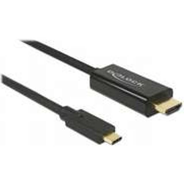 DeLock 85291 Kabel USB Type-C hane till HDMI hane (DP Alt-läge) 4K 60
