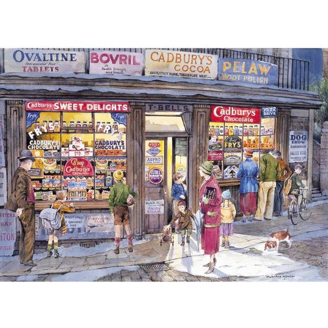 Gibsons The Corner Shop 500 Piece Puzzle In Multi
