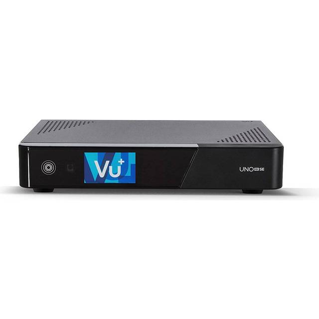 VU+ Uno 4K SE Linux -mottagare, 2160 p, Svart