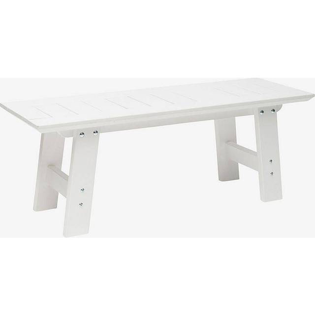 Hillerstorp Cecilia bänk Vit furu 40 x 120 cm