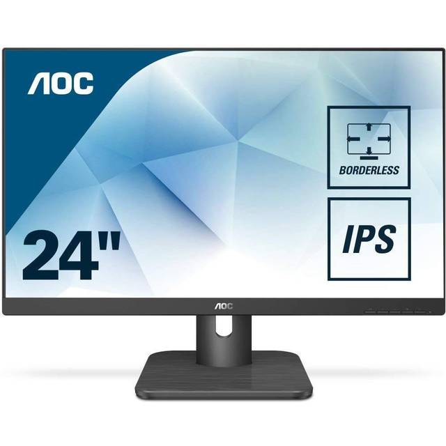 AOC E1 24E1Q computer monitor 60.5 cm (23.8') 1920 x 1080 pixels Full HD LED Black