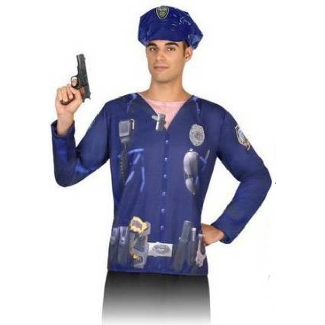 Adult T-shirt Th3 Party 7598 Policeman