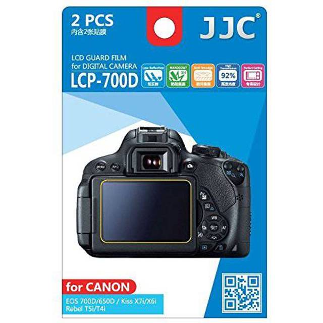 Jjc lcp-700d lcd screen protector film for canon 750d,700d,650d,8000d,9000d