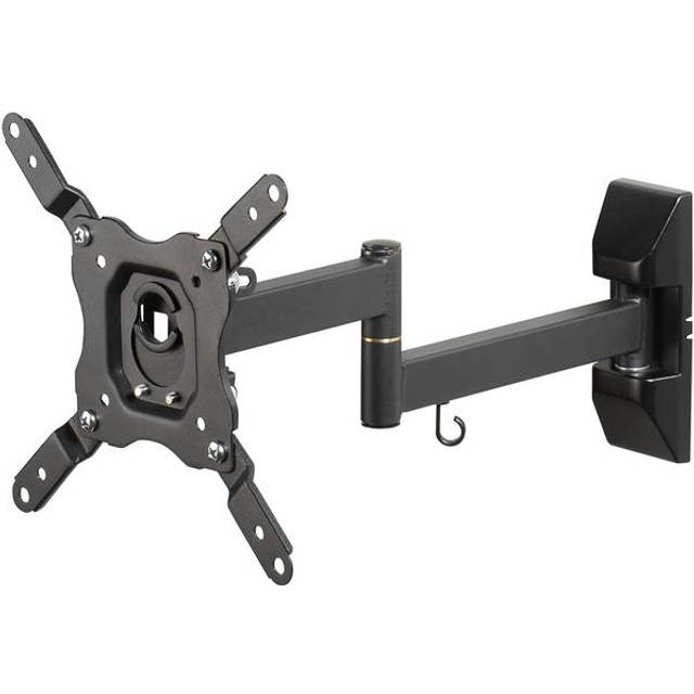 Vivanco Tilt & Swing TV Wall Bracket - Up to 43 Inch TVs - 75*75 to 200*200 - Black