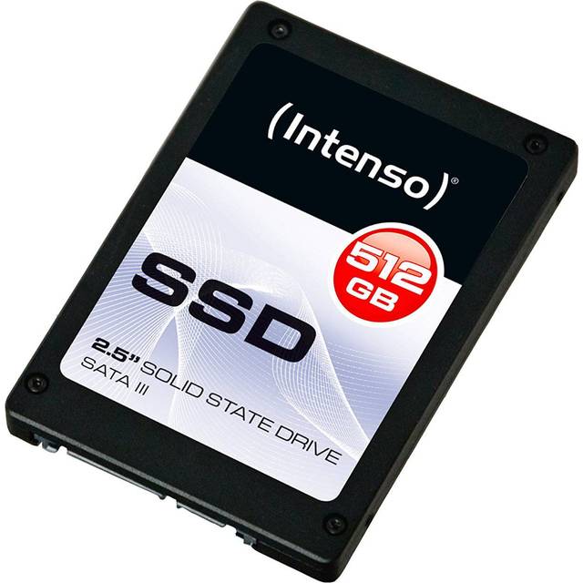 Intenso 3812450 SSD, Svart 512 GB