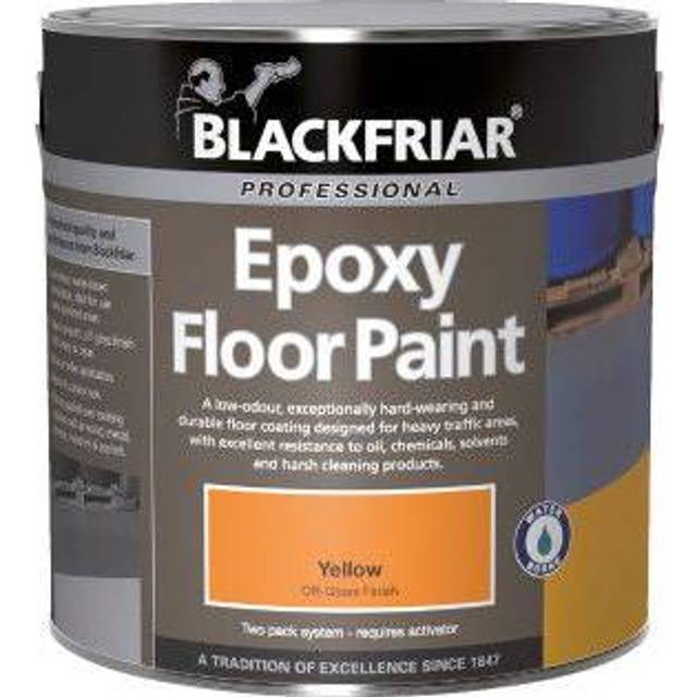 Blackfriar Water Based Epoxy Floor Paint - Grey - 5 Litres