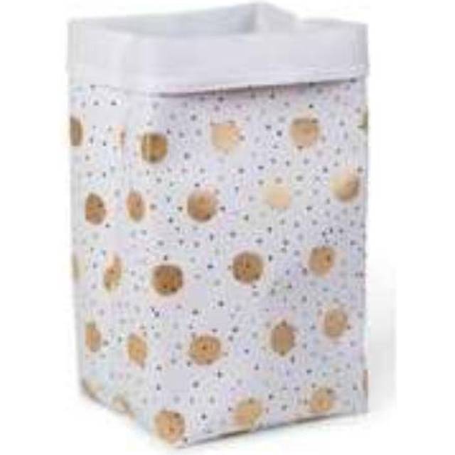 Canvas Storage Box 32 x 32 x 60 - Gold Dots