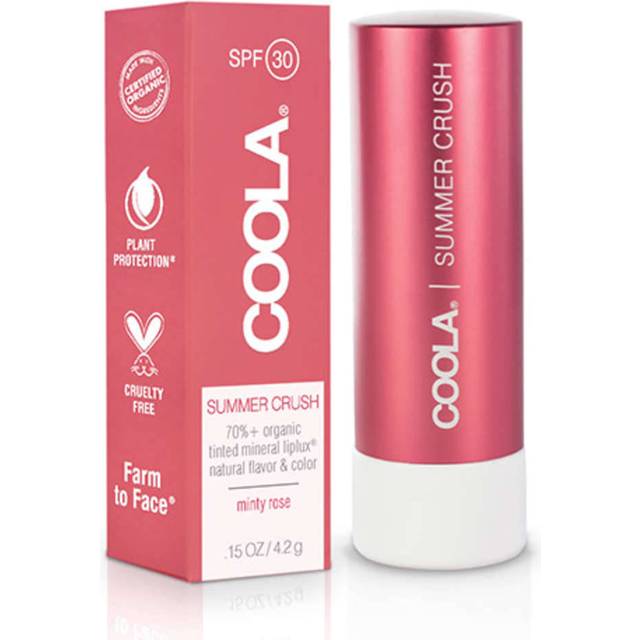 Coola Mineral Liplux Organic Tinted Lip Balm SPF 30 (Summer Crush)