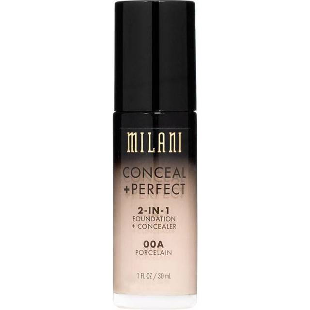 Milani Conceal +Perfect 2-in-1 Foundation #00A Porcelain