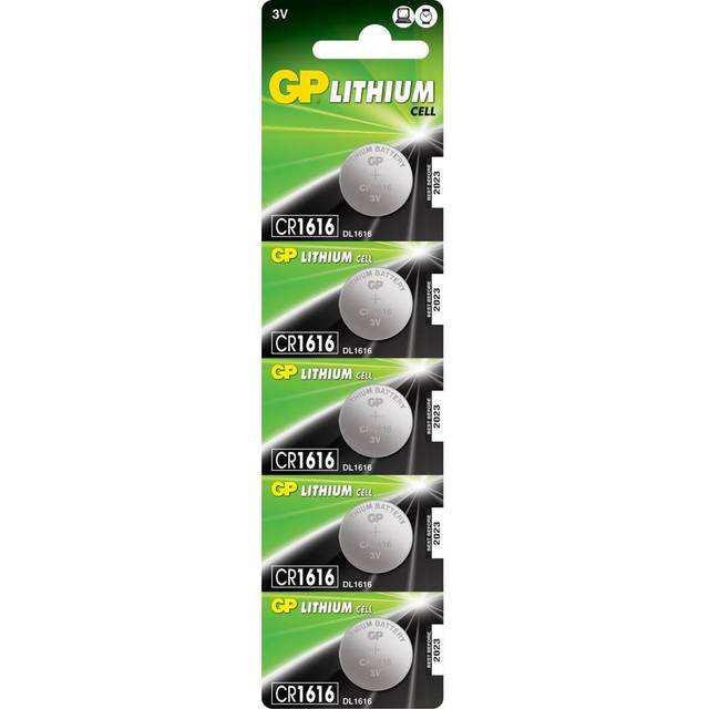 GP GPPBL1616028 CR1616 Lithium Cell (Card 5)