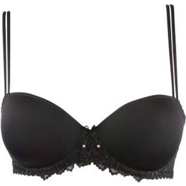 Marie Jo Jane Balcony Padded Bra - Black - D 75