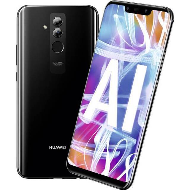Huawei Mate 20 Lite Dual SIM 64 GB 4 GB RAM SIM Free, svart (internationell version)