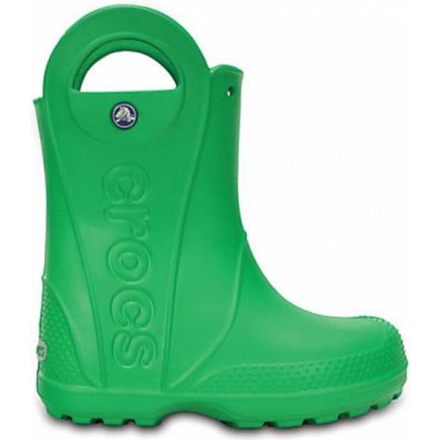 Crocs Boys & Girls Handle It Rain Waterproof Wellies Wellington Boots UK Size 1 (EU 32-33, US J1)