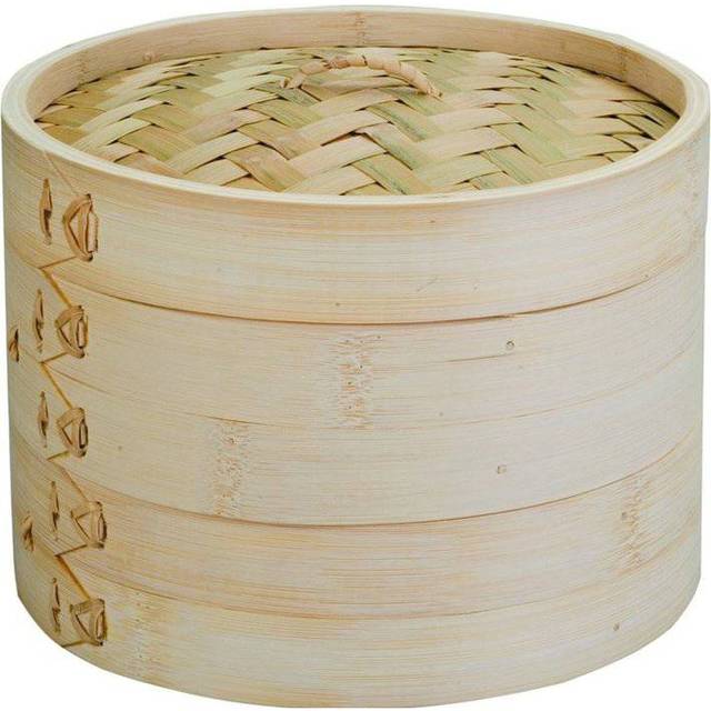 Ibili Ångkokare, Bambu, 20 x 20 x 25 cm, Brun