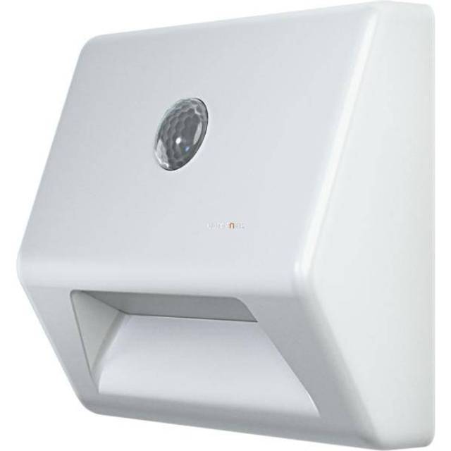 LEDVANCE LED batteridriven lampa, lampa för interiöranvändning, rörelsesensor, nattsensor, kallvit, 28,0 mm x 84,0 mm x 73,0 mm, NIGHTLUX trappa
