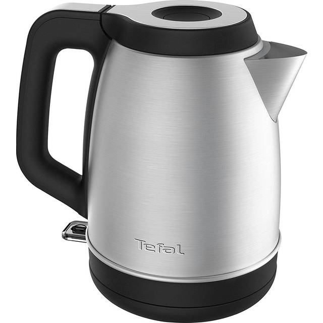 Tefal Element KI280D Wasserkocher, Edelstahl (1,7 Liter) sch warz