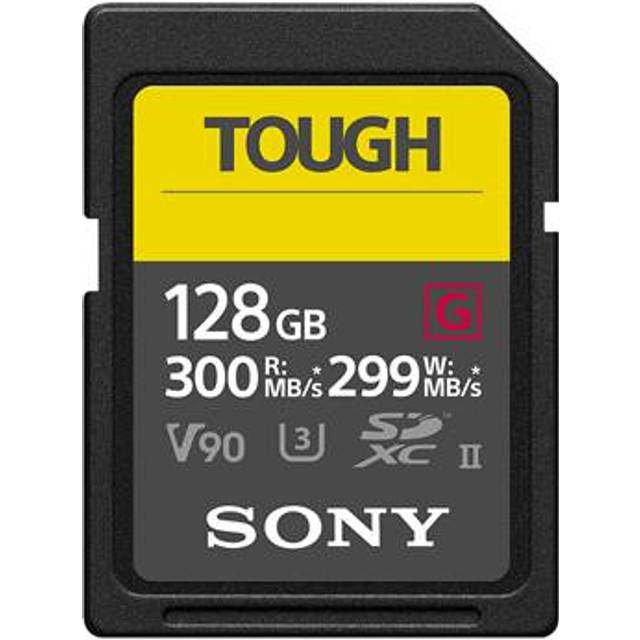 Sony 128GB UHS-II Tough G-Series SD Card with MRW-S1 SD UHS-II USB Reader/Writer