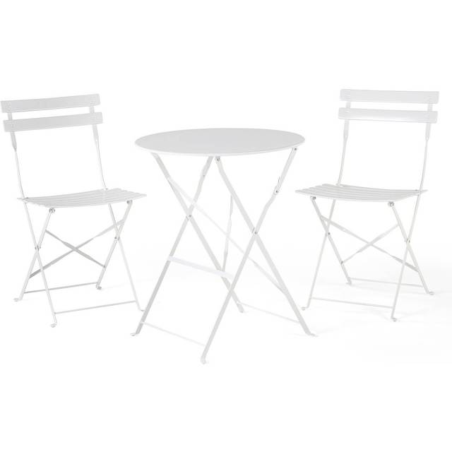 Bistro Set Folding FIORI Metal Lime Green