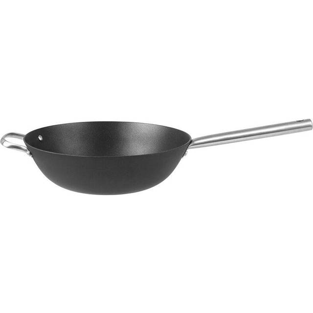 Pillivuyt Garonne wok lättviktsgjutjärn 3 L Ø30 cm - Svart