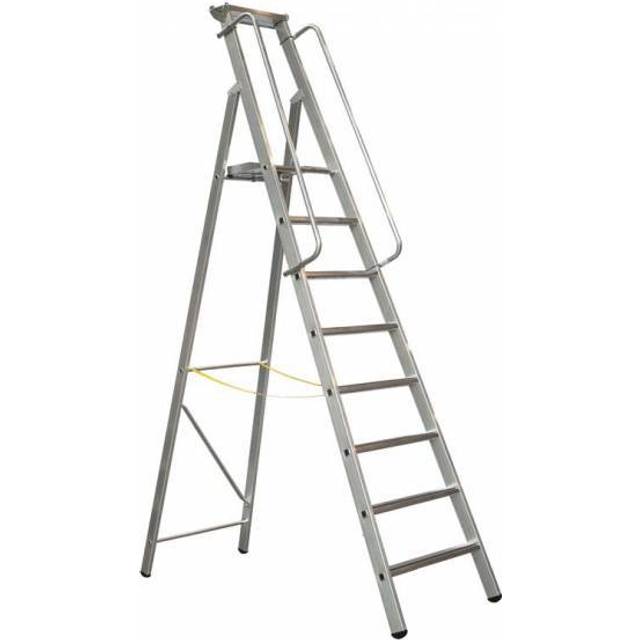 Machine Mart Xtra Zarges Masterstep 5 Tread with Handrails