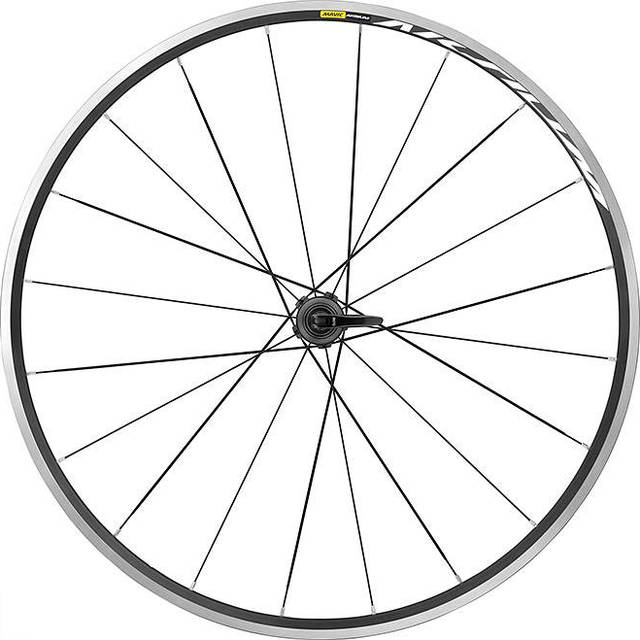 Mavic Aksium Rear Wheel Rim Brake - Black/Silver