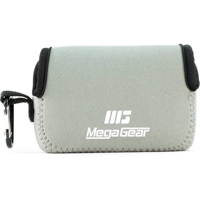 MegaGear MG805 Ultra Light Neoprene Camera Case compatible with Fujifilm FinePix XP140, XP130, XP120, XP90 - Gray