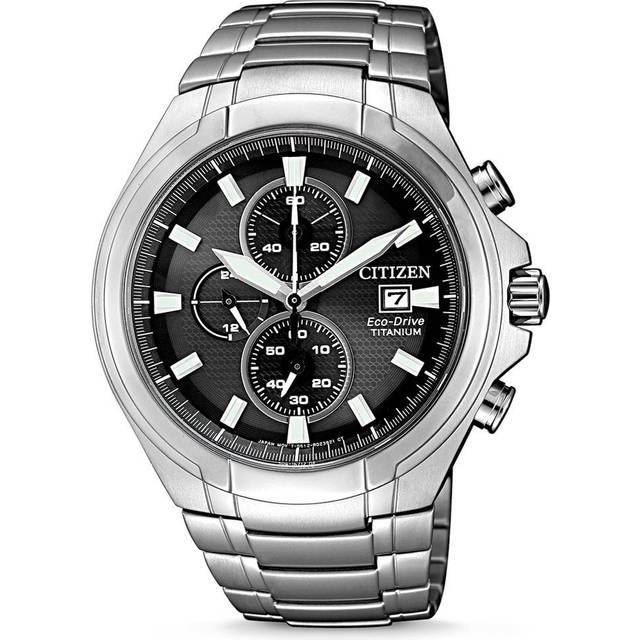 Citizen CA0700-86E Eco-Drive Super-Titanium Chronograph Herrenuhr 42mm 10ATM