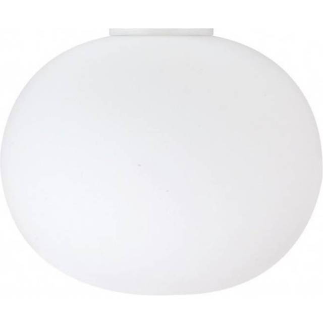 Flos - Glo-Ball C/W Zero Wall/Ceiling Lamp - weiß/matt/H 16cm/Ø 19cm - white (16.0 x &#8960;19.0cm)