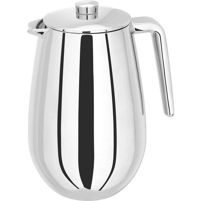Judge Stainless Steel Double Wall Cafetiere - Silver (8 cup)