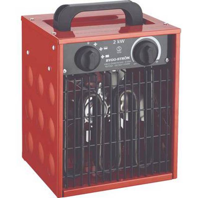 MALMBERGS VÄRMEFLÄKT BYGG BYGG-STRÖM RÖD 230V 2KW IP44