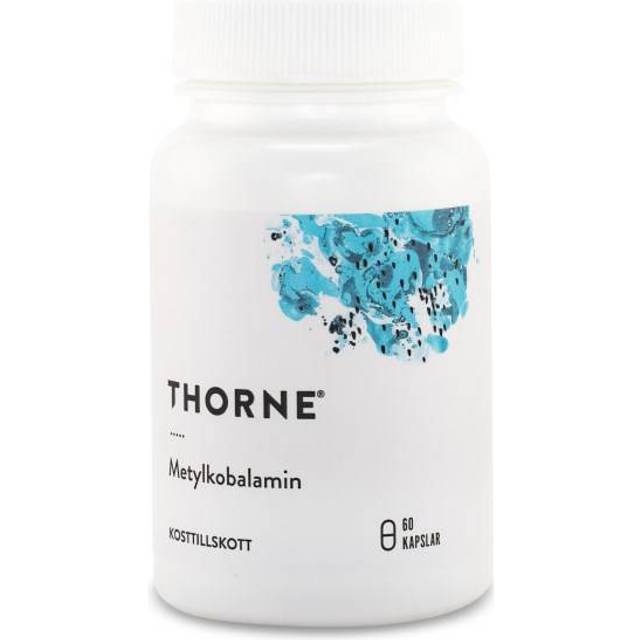 Thorne  Vitamin B12 as Methylcobalamin  60 Capsules (1 mg per Capsule)
