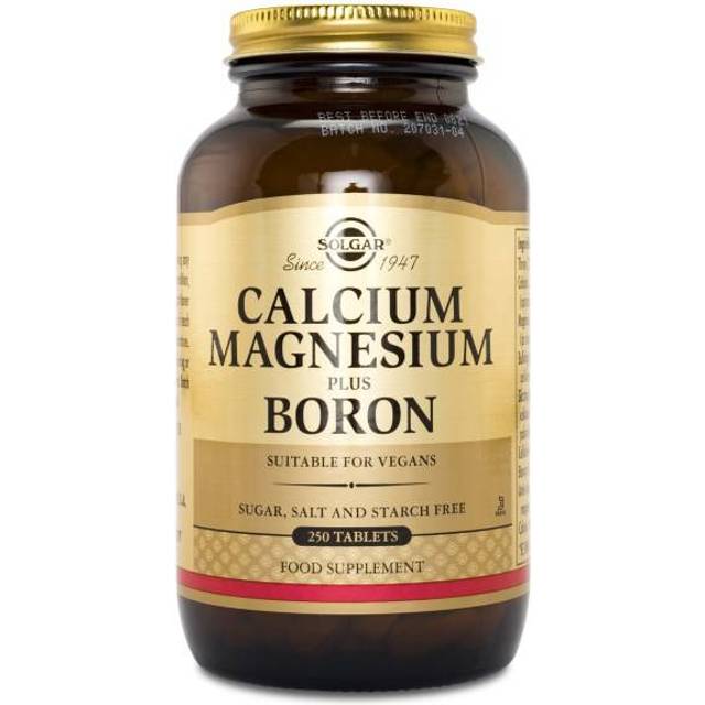 Calcium Magnesium Plus Boron 100 tabletter - Solgar
