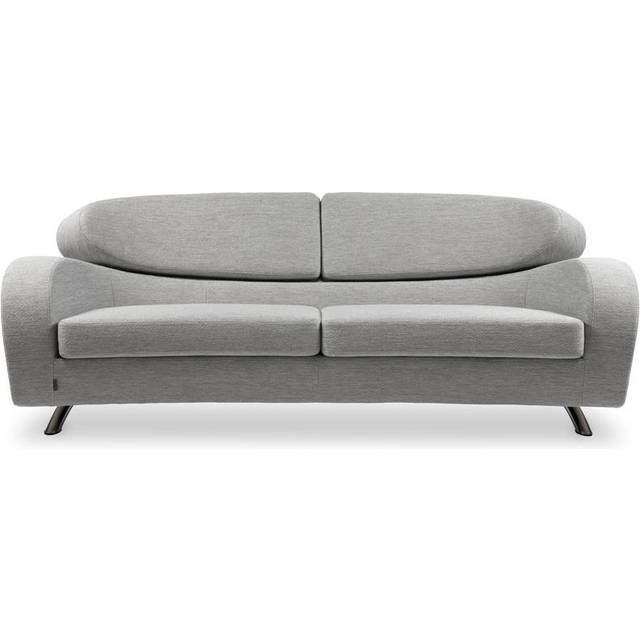 Soffa Stream 3-sits - läder Classic svart