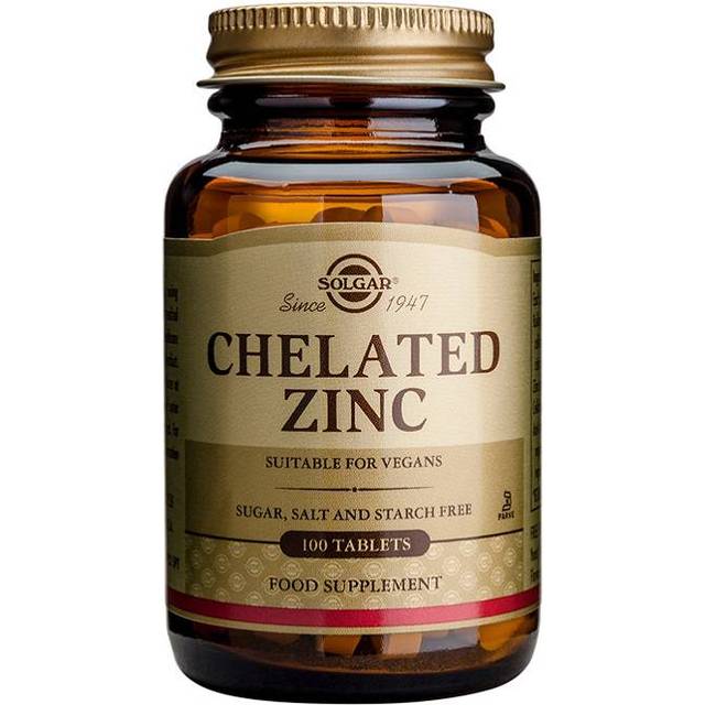 Solgar Chelated Zinc 100 Tablets