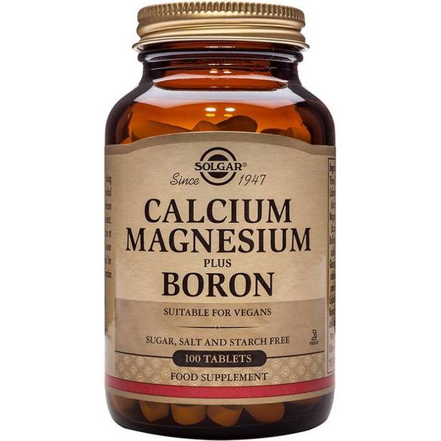 Solgar Calcium Magnesium plus Boron 100 tabletter - Multi