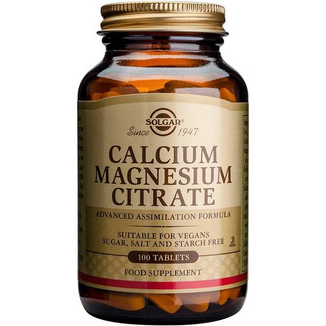 Calcium Magnesium Citrate 100 kapslar - Solgar®