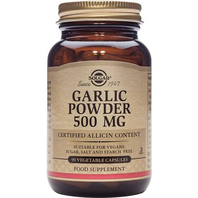 Solgar Garlic Powder 500mg 90 Capsules