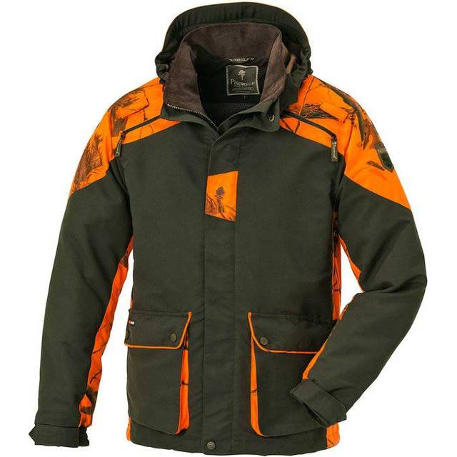 Pinewood Red deer jacka Mossgreen/ Suede Brown XXL - (XXL)