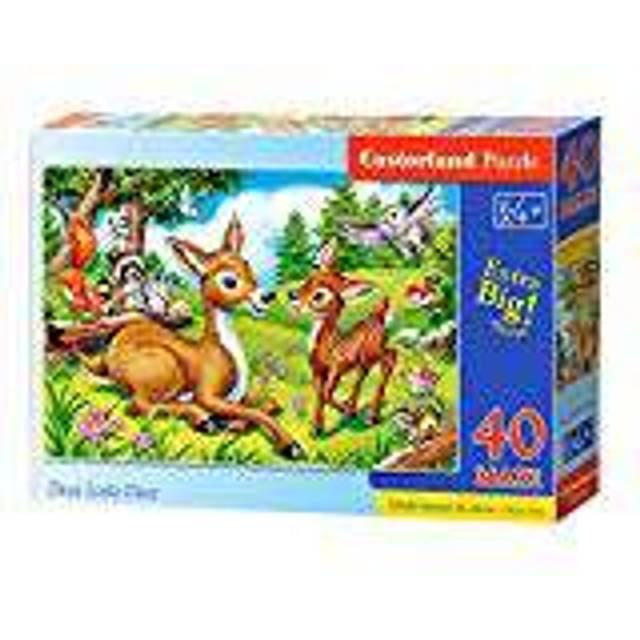 CSB040261 - Castorland Jigsaw Premium Maxi 40 Pc - Dear Little Deer